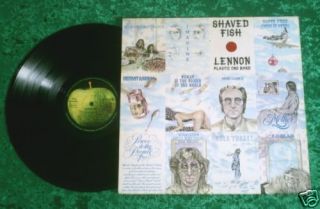 LP John Lennon / Plastic Ono Band   Shaved Fish (Apple)