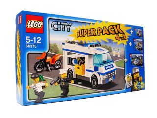 66375 LEGO® CITY Super Pack 4 in 1 Polizei NEU & OVP
