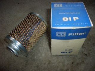 VTE 81 P 81P wie Mann PF 815 n PF815n Filter Ölfilter