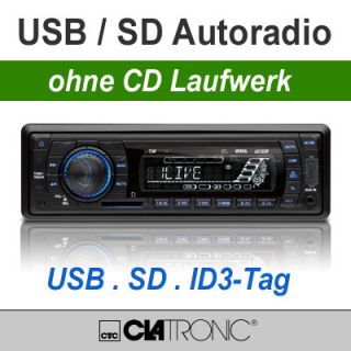 CLATRONIC AR 817 USB SD  WMA Autoradio ohne Laufwerk