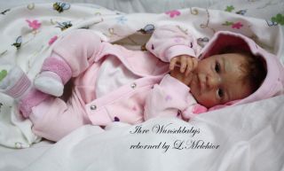 Ihr Wunschbaby Reborn Baby Rosie sculpted by Olga Auer NEU