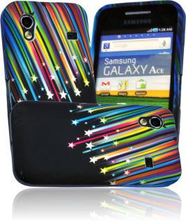 Silikon Case Schutzhülle STARS Samsung Galaxy Ace S5830 Handytasche