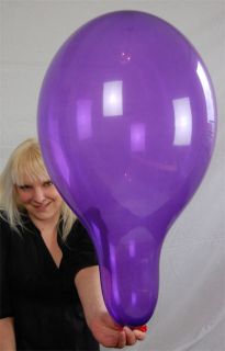 10 x grosse Belbal 14 Luftballons *NUR KRISTALLFARBEN* ONLY CRYSTAL