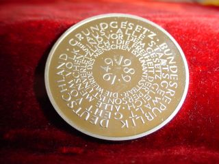 1010 SILBER Medaille 40 Jahre Deutscher Bundestag 1989
