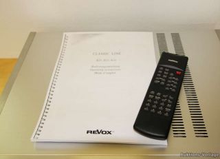 Inklusive Handbuch   Kopie und original Fernbedienung ReVox RC28.