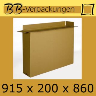 10 Faltkartons Versand Schachtel Kisten 915 x 200 x 860