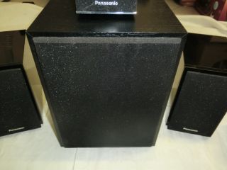 Panasonic 5.1 Dolby Digital Lautsprecher, SB W300, SB DT100, SB AFC301