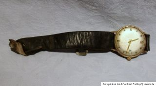 Alte GUB Herren Armbanduhr Uhr Glashütte Automatic 1960 original