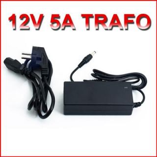 12V 5A 60W Trafo Netzteil Netzadapter LED SMD RGB Strip Leiste