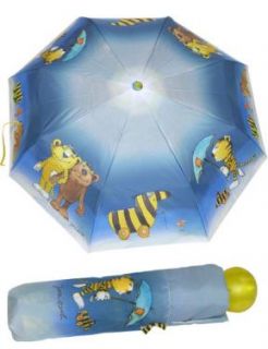 Doppler Kinder Regenschirm Taschenschirm Janosch Mini Schirm TIGERENTE