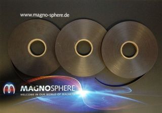 Magnetband Selbstklebend 12,7mm x 1m 1,5mm Typ A