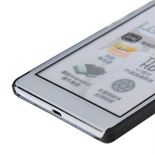 Hartschale Tasche Hülle Case Cover Etui + Folie für LG Optimus 4X HD