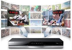 Samsung BD E8300/EN 320 GB Festplattenrecorder mit 3D Blu ray Player