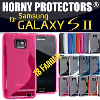 Schutzhülle Cover Case Samsung Galaxy S2 S II i9100 PINK komplett