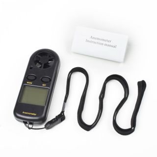 Digital Wind Speed Scale Gauge Anemometer Thermometer