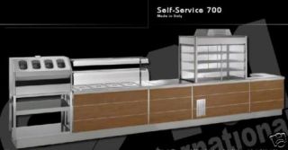 GAM Self Service SSP 1200mm Selbstbedienungs  Kühltisch
