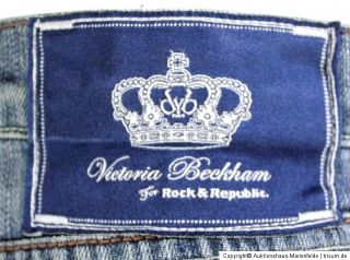 VICTORIA BECKHAM for Rock & Republic Damen Blue Jeans W28