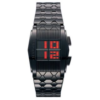 Cerruti 1881 Damen Digital Uhr Armbanduhr UVP €279 LED Edelstahl