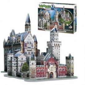 Schloss NEUSCHWANSTEIN / CASTLE   3D PUZZLE 900 Teile