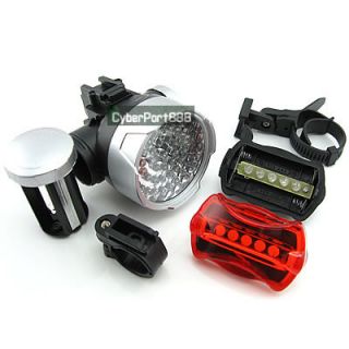 56 LED Bicycle Bike Head Front Rear 5L FlashLight Torch