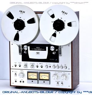 AKAI GX 650D Profi Vintage Bandmaschine/Tonband NAB+REEL REVIDIERT+1J