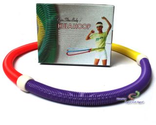 Hula Hoop Spirale mit Metallfeder dehnbar neue Fitnessgerät