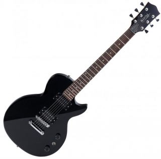 Rocktile LP 100 E Gitarre Schwarz Elektrische Gitarre Guitar