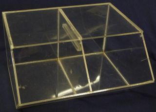 Stapelbox Sortierbox Sortierkasten Acrylglas Plexiglas Verkaufsfach