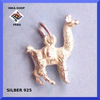 INKA  SHOP II PERU Anhänger LAMA Silber 925 (17 x 14 mm)