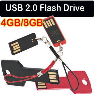 Key Shape 8GB 8G USB 2.0 Flash Pen/Stick/Thumb Drive Memory Stick Jump