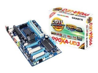Mainboard ATX Gigabyte 990XA UD3 Sockel AM3+ USB 3.0 DDR3 Motherboard