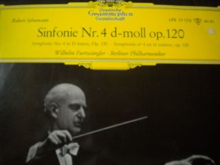 Schumann Sinfonie Nr.4 d moll op.120 Furtwängler DGG 1964