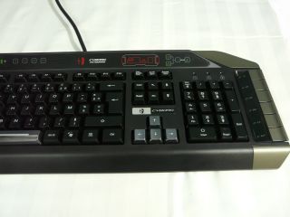 Saitek Cyborg V.7 Gaming Keyboard USB AZERTY Gamer Tastatur