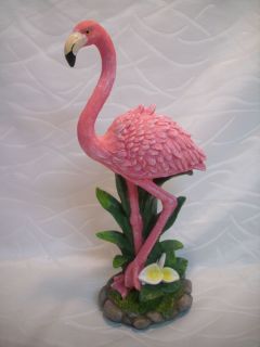 Flamingo 33 cm rosa Vogel Afrika Garten Deko Neu OG 937