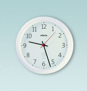 Wanduhr Uhr Uhren Wanduhren Küchenuhr weiß Peweta 22 cm