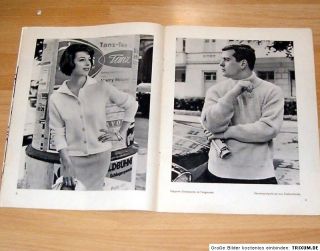 Knittax Magazin Nr. 8 August 1960 Trachten, Große Größen