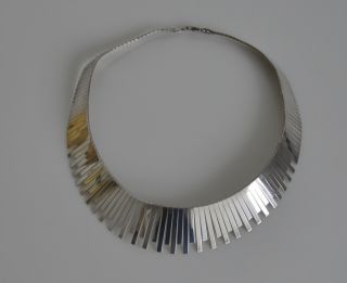 Collier   Halskette   925 Silber   Halscollier   schön gearbeitet