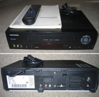 VHS Videorecorder / GRUNDIG GV 940 HIFI / schwarz / wenig gebraucht
