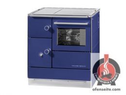kW Dauerbrandherd DH 75 Blau Haas + Sohn Ofen Küchenherd Kohleherd