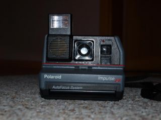 Sofortbildkamera Polaroid Impulse AF + Original Polaroid Tasche