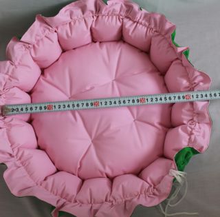 round waterproof handmade pet/cat/dog bed any color