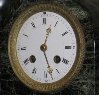 Antique Classical Cupid & Psyche Bronze Mantel Clock