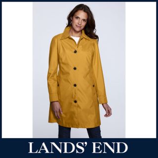 LANDS´ END Damen Jacke Regenmantel Mantel Damenjacke wasserdicht