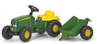 Rolly Toys Traktor Kid John Deere + Anhänger 012190