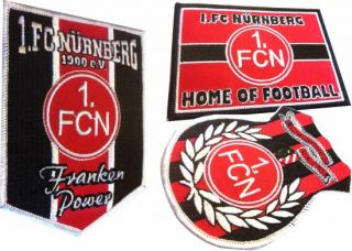Aufnäher Patch Aufbügler 1 Nürnberg Franken 1.FCN