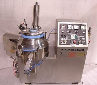 mixer granulator t k fielder high shear pma 65 10kw (1982)