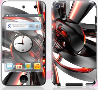 iPod Touch 4G Skin TUBES Design Cover Schutz Aufkleber Schutzfolie NEU