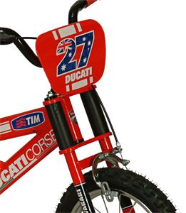 Ducati Kinderfahrrad 14 Zoll + Helm Yakari Kinder Fahrrad Helmgröße