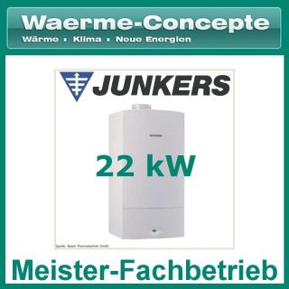 Junkers Cerapur ZSB 22 3 A 23 / 21 Gas Brennwertheizung Gastherme