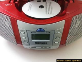 Stereo  Radio CD Player mit USB/SD/MMC Karteneinschub Telefunken P5